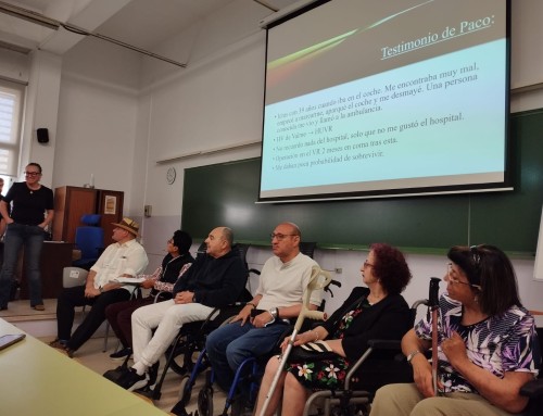 Personas con Daño Cerebral enseñan en la Facultad de Psicología de la Universidad de Sevilla