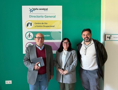 Nos visita María Luisa Cava Coronel, Delegada Territorial de Inclusión Social de la Junta de Andalucía